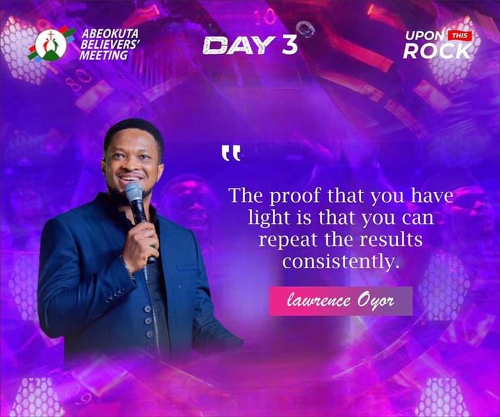 JoyOderanti's tweet photo. Seek God Intentionally
Give yourself to the Word
Be Consistent about It
@lawrenceoyor
#abmconference https://t.co/DHJ85RkVCD