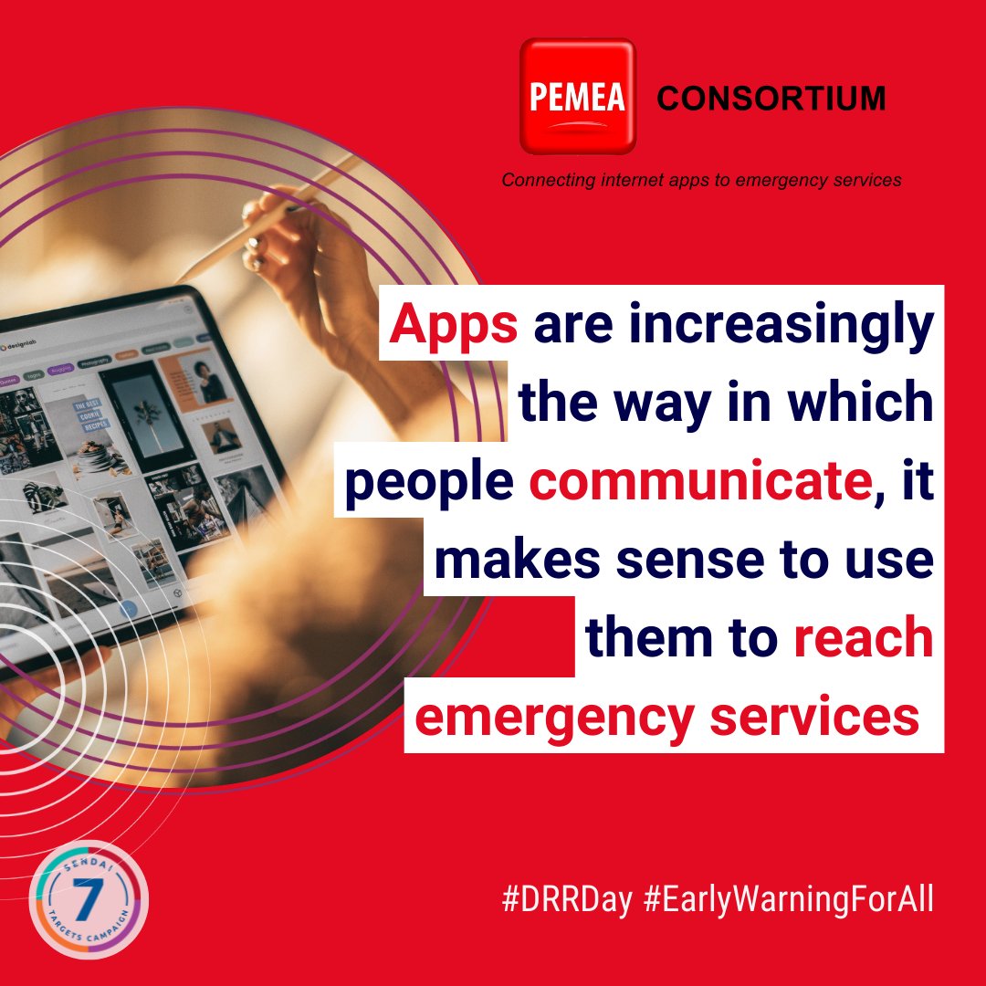 PemeaCons's tweet photo. 🌎This year’s #DRRDay theme is #EarlyAction and #EarlyWarningForAll. #PEMEA can improve the communication capabilities of emergency services and citizens using #Apps for dissemination of warnings among other benefits. Learn how to do it 👉! https://t.co/X58Jgx9G6o https://t.co/HUUYgmwDgE
