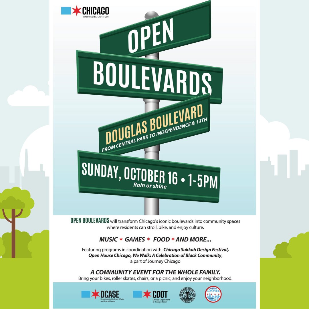 chicagocultural's tweet photo. On Sun, Oct 16, Journey Chicago continues in Lawndale for "We Walk: A Celebration of Black Community," the outdoor, traveling festival of art, performance, and empowerment co-hosted by @hamoc1804 and Crossing Borders Music.
📷️: Artist Lowell Thompson, courtesy HAMOC https://t.co/YhQrDgjt2N