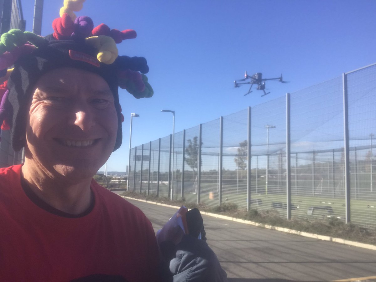 kevindickinson's tweet photo. Great final day @BringItOnNE today.@My_Metro drone used for assessing lines and vegetation being displayed today #STEM https://t.co/6JPviUXttv