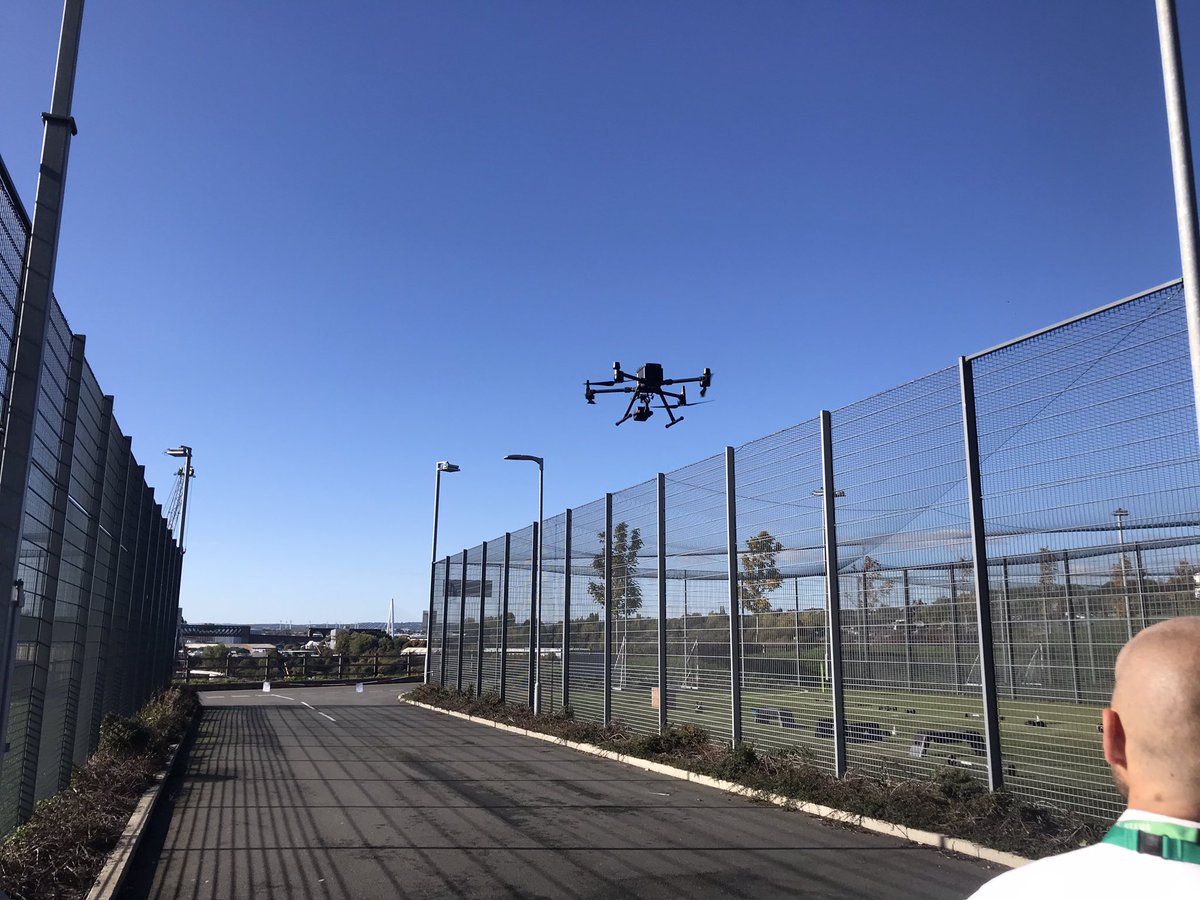 kevindickinson's tweet photo. Great final day @BringItOnNE today.@My_Metro drone used for assessing lines and vegetation being displayed today #STEM https://t.co/6JPviUXttv