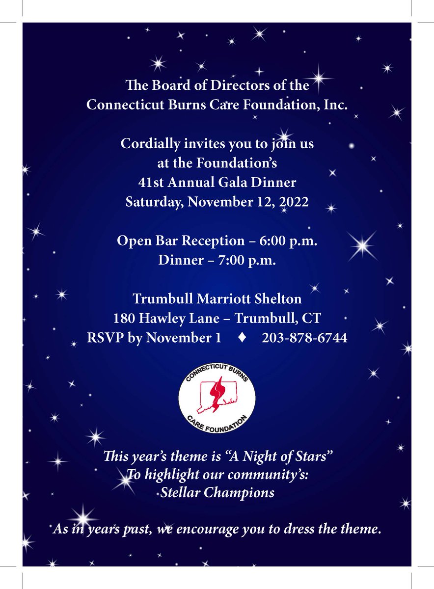 We look forward to all who are attending this year's Gala for the CBCF. Deadline to book rooms at the Marriot is 10/21/22. marriott.com/events/start.m… click on the link to reserve for the room. Also please call the office at 1-203-878-6744 if you would like to reserve your gala spot.