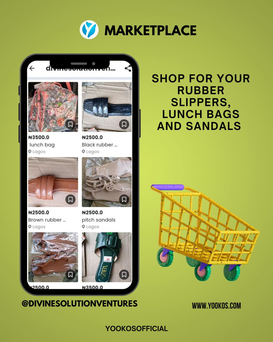 yookos_official's tweet photo. Visit  divinesolutionsventures online store  on yookos marketplace and shop for your rubber slippers, lunch bags and sandals 
Click on this link to visit shop.
https://t.co/3wUWIiOMp4

@YookosSupport 
#pastorchris #marketplace #yookos #loveworld https://t.co/oFMHiuN5d0