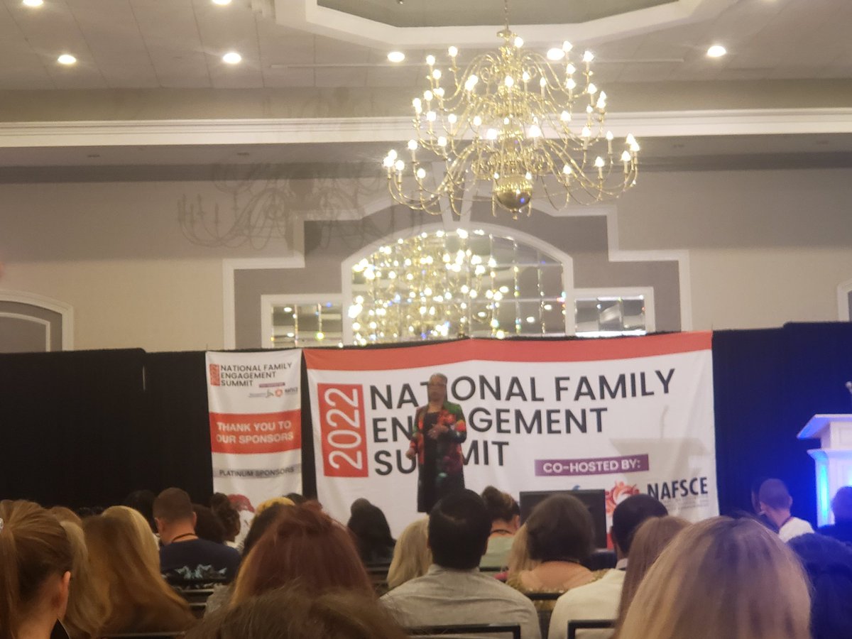 RangelMariarosa's tweet photo. I am a follower of Dr. Karen Mapp's research on Family Engagement. It is always a pleasure to see and hear her speak.  @NAFSCE https://t.co/dYf0el1QtZ