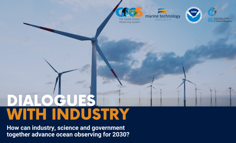 Today the second session of the #DialoguesWithIndustry series is taking place online, to discuss the integration of new observing networks and business models organised by @GOOSocean @MTSociety and @NOAA