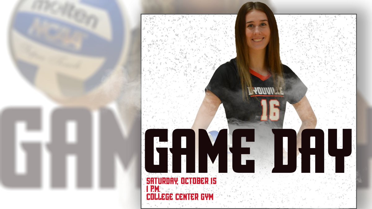 dyouvillewvb's tweet photo. It's game day in the 716! We're home against Daemen today at 1 p.m.

#GoSaints | #FeedTheDawgs https://t.co/thBu6DD8Pd