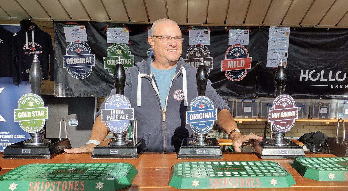 Shipstone's Beer Co. (@shipstonebeer) on Twitter photo The sun is shining here at Nottingham Beer Festival. Come and say hi #beerfest #nottingham The sun is shining here at Nottingham Beer Festival. Come and say hi #beerfest #nottingham
