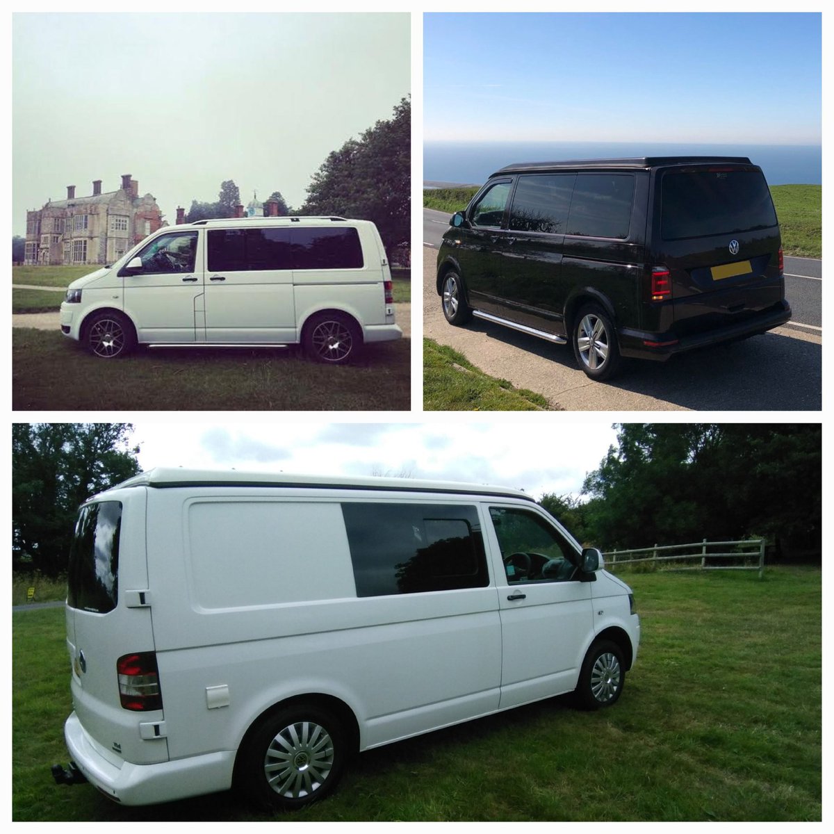 VolkswagenCamp1's tweet photo. You have until 18:00 BST to enter your van for Dub Of The Day. Simply Tweet a photo of your #VWcamper to @VolkswagenCamp1 and tag it with #DubOfTheDay. You'll be going up against these belters! 👇🤙#VanLife #VWsplit #VWbay #VWt25 #VWt4 #VWt5 #VWt6 #VWcaddyCamper #VWcrafter https://t.co/10kZKFHo1i