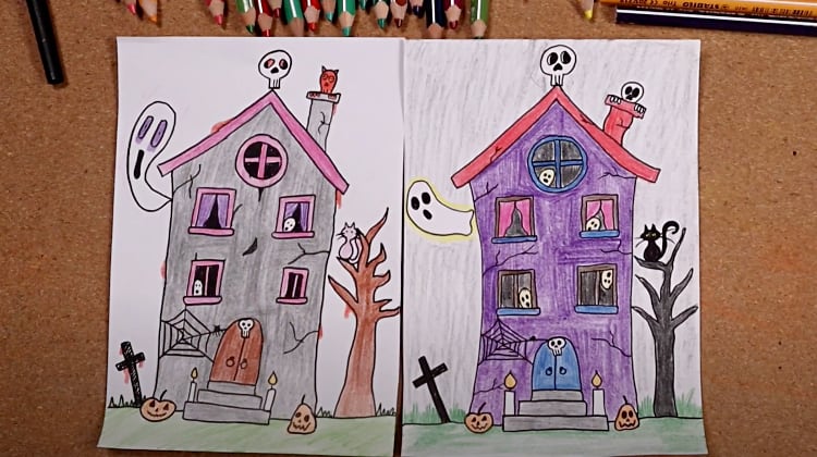 DosMiudos's tweet photo. Haunted House – Draw with the kids
Maria and Lourenço drew a house haunted by ghosts! Watch the video and follow the steps to draw this haunted house! Use your imagination and have fun drawing. https://t.co/9QlujsJi9k https://t.co/Pm05zJRWyR