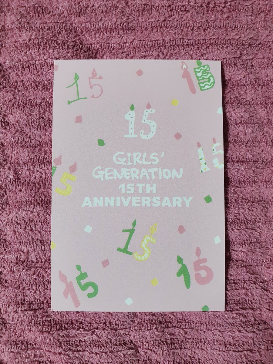 itnw0628's tweet photo. [Trans] Tiffany AR Voice Card comment

1. Card : (She wrote in English)
2. Voice : Thank you for letting me have a happy dream for 15 years. Because of your existence, SONE, I always feel reassured. Thank you so much. Love you forever. Love you, SONE. #SNSD https://t.co/seHIvOQZpS