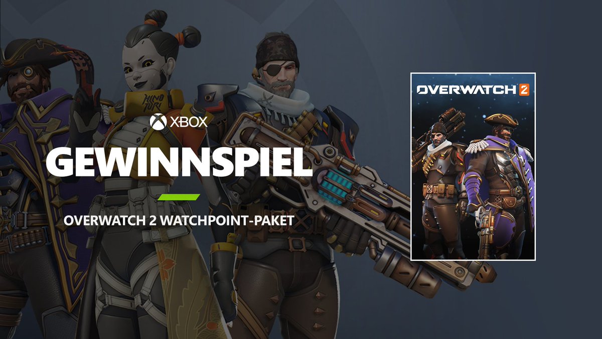 🚨Gewinnspiel 🚨

Wir verlosen insgesamt 25x Overwatch 2: Watchpoint-Pakete.
 
So macht ihr mit:
1. <a href="/XboxDACH/">Xbox DACH</a> folgen ✅
2. Tweet liken + RT ❤️🔁

TNB 👉 xbox.com/de-DE/promotio…