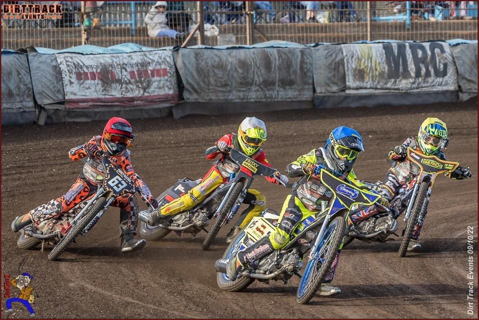 As the legend @nigelpearson would say. Speedway out the top draw. 4 best mates doing there thing. @gbyouthspeedway