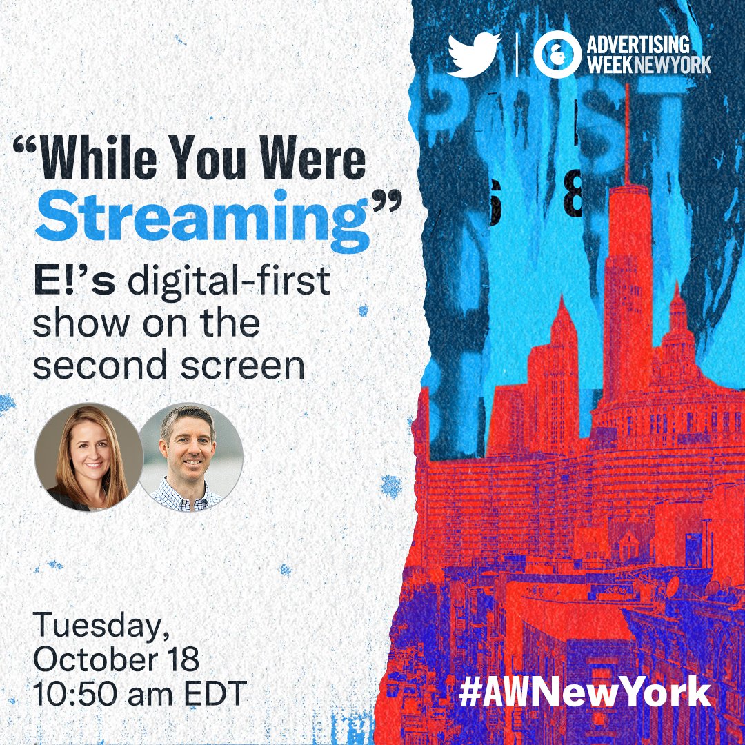 On Tuesday, Oct 18, hear how <a href="/enews/">E! News</a> created a digital-first show diving into the buzziest TV moments everybody is Tweeting about, creating opportunities for brands to connect with excited audiences.