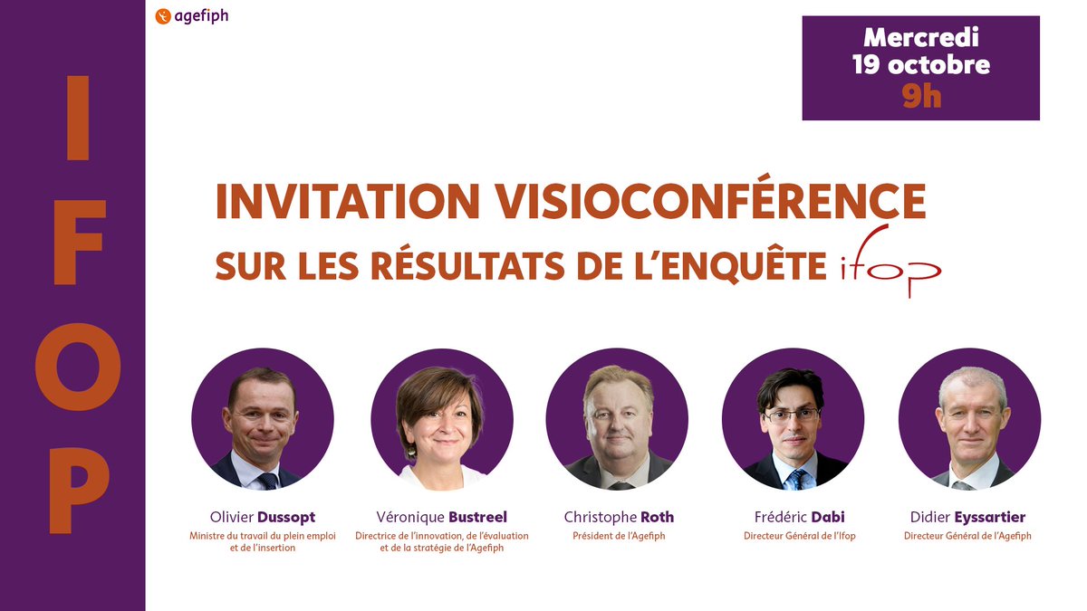 Agefiph_'s tweet photo. #SEEPH2022 : Près de 8000 personnes ont participé à l’enquête de l'Agefiph et l'Ifop autour du plein emploi des personnes en situation de handicap.
Découvrez les résultats le 19 octobre / @olivierdussopt  , @ROTH_CFECGC  @deyssart , @v_bustreel et @FredericDabi https://t.co/o0791G4eYz