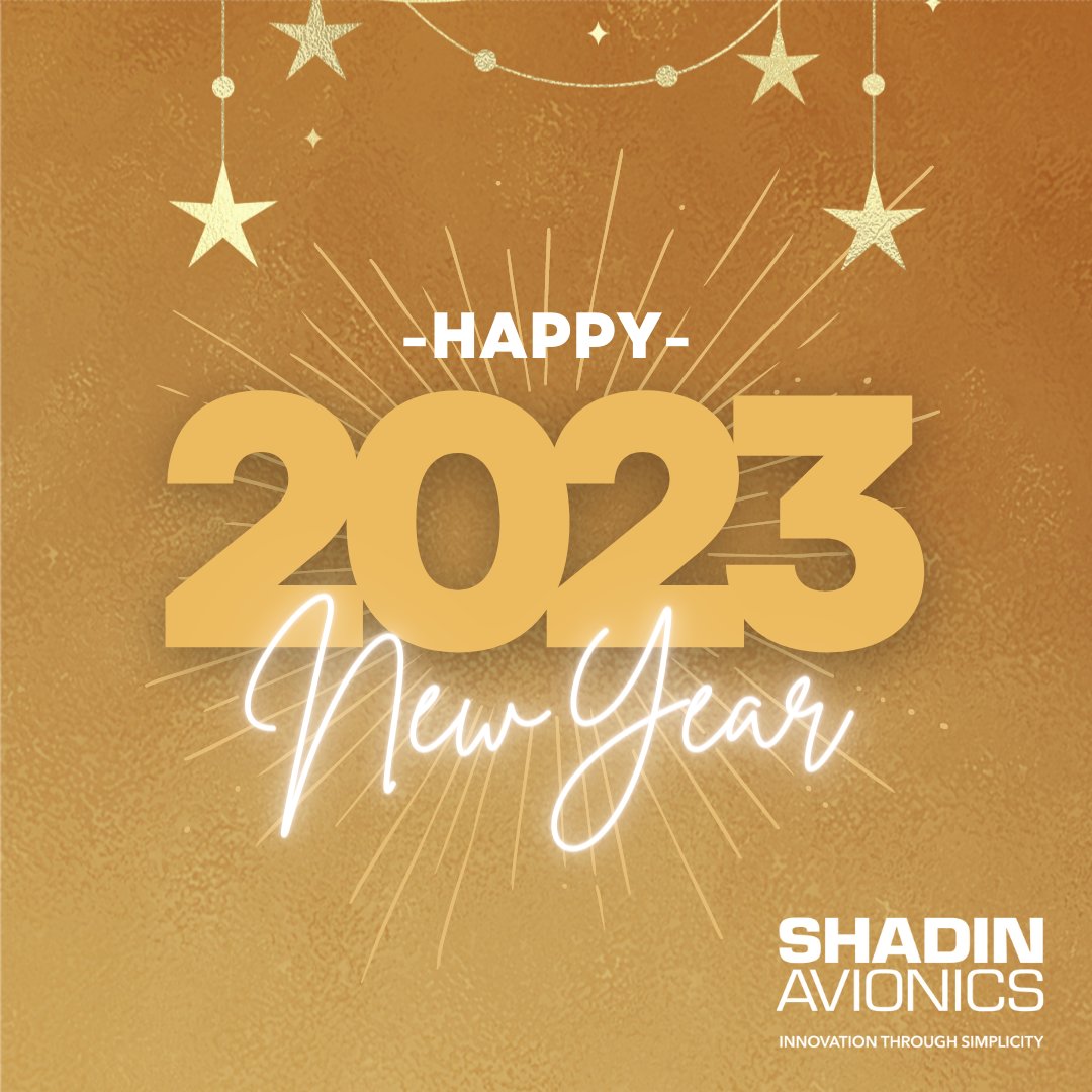 ShadinAvionics's tweet photo. HAPPY NEW YEAR! #2023 https://t.co/Q0DPtDSGMV