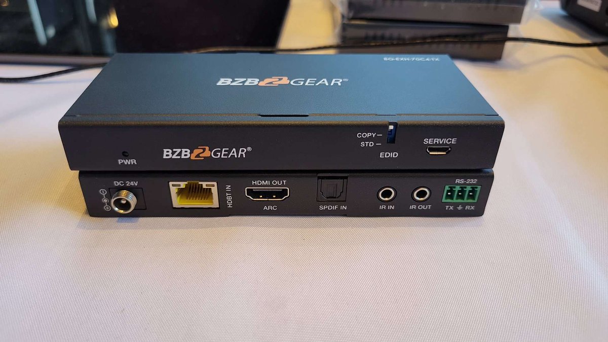 BZBGear's tweet photo. A couple of fan favorites at the cavlo tradeshow so far have been the @HDBaseT extenders 👀

#hdbaset #cavlo2022 #cavlotech #avtweeps #proav https://t.co/5W6hivglPp