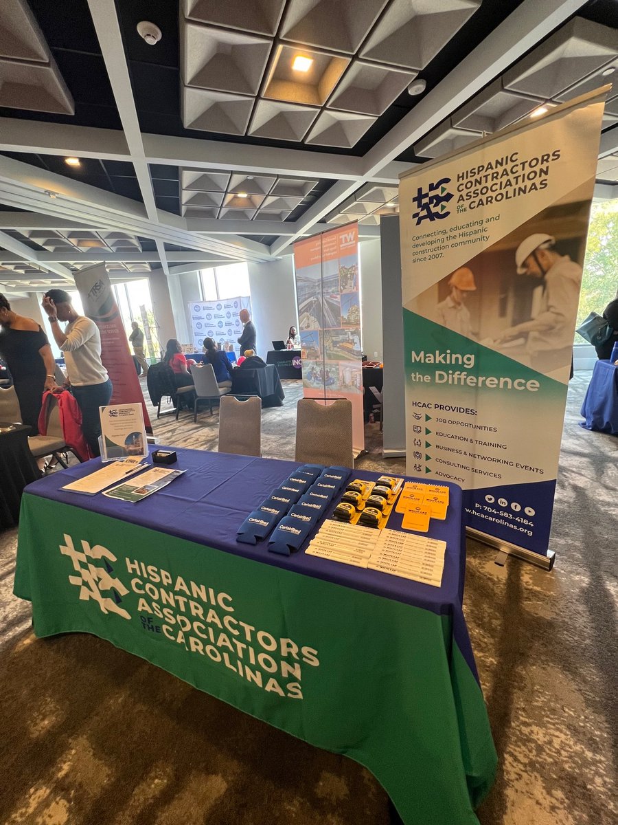 HCACarolinas's tweet photo. It was a pleasure to participate in the Charlotte Med Week Business Connection Expo, there we found resources, opportunities for companies in Charlotte, and new connections.
#cltmedweek2022 #businessdevelopment #minorityenterprisedevelopmentweek #powerincapitalstrengthinequity https://t.co/JQ75OzUlmS