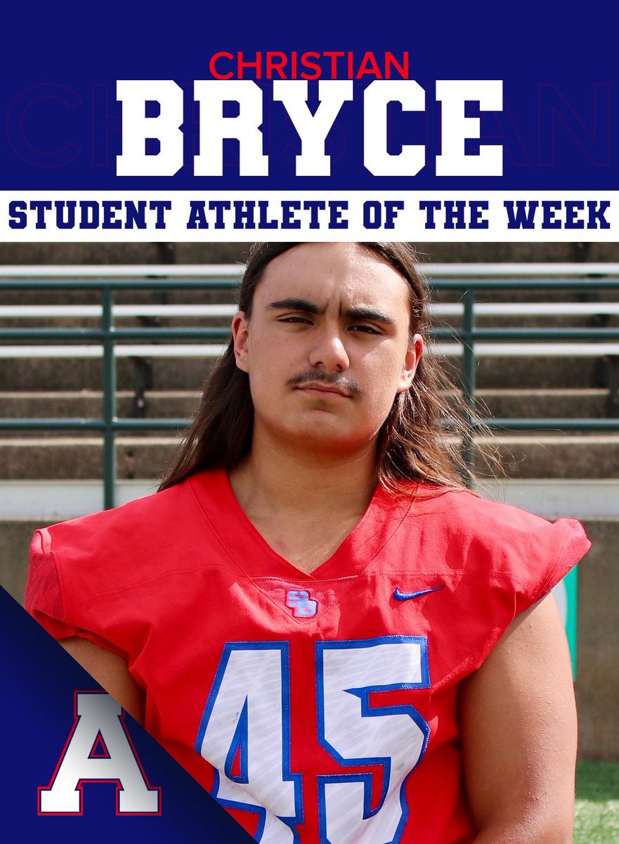 Congratulations to this week's Student Athletes of the Week. Great work Eagles!
🦅🔴⚪️🔵🏃‍♂️🏃‍♀️⚽️🏈🏆