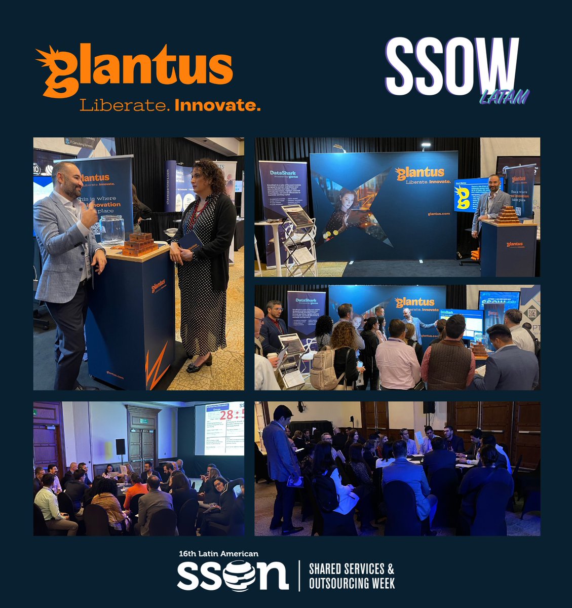 It's the final day of #SSOWeek!

We hope you found our Interactive Discussion Group 'How to Create a High Performing Shared Service Centre in Latin America' insightful. We loved the interactivity at our Demo-Drives and enjoyed connecting with so many of you wonderful people!
