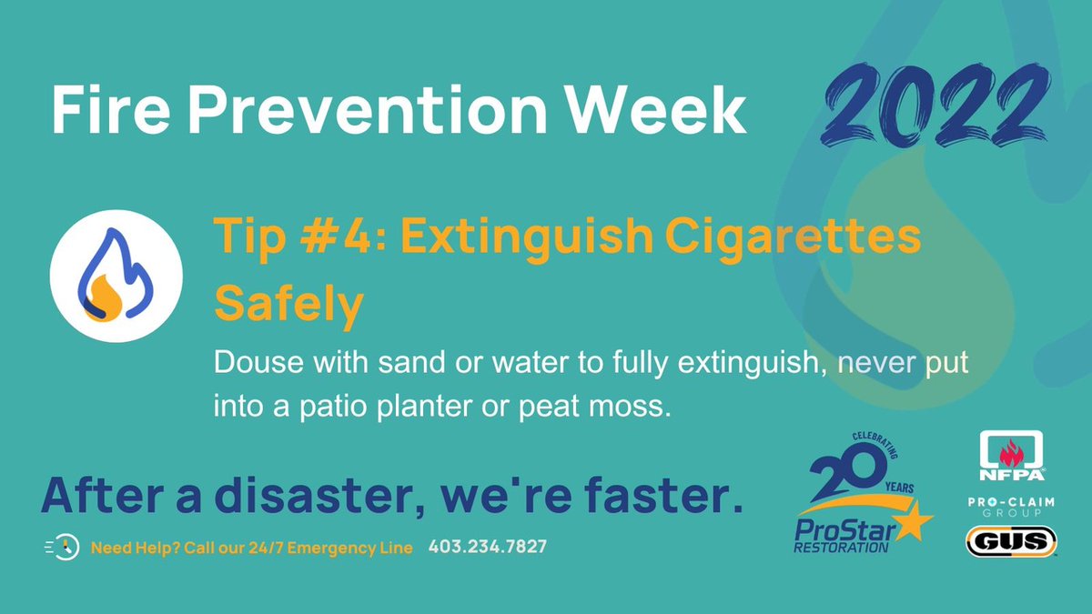 If you're going to smoke, put it out responsibly 🚬 🤢 

🚨 #NationalFirePreventionWeek 🔥 

#FirePreventionWeek #CalgaryYYC #CalgaryCares