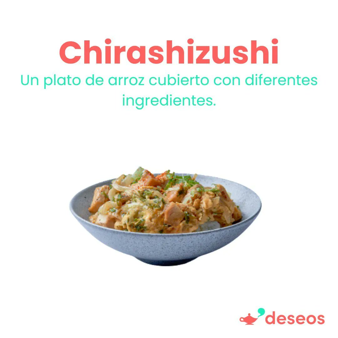 deseosapp's tweet photo. Sabías que es un Chirashizushi? 😜
Ya disponemos el mejor sushi en 👉@deseosapp. 👈
🧞‍♀️Entregando en #Corralejo y #Tamaragua https://t.co/NVZ7IDzjWG