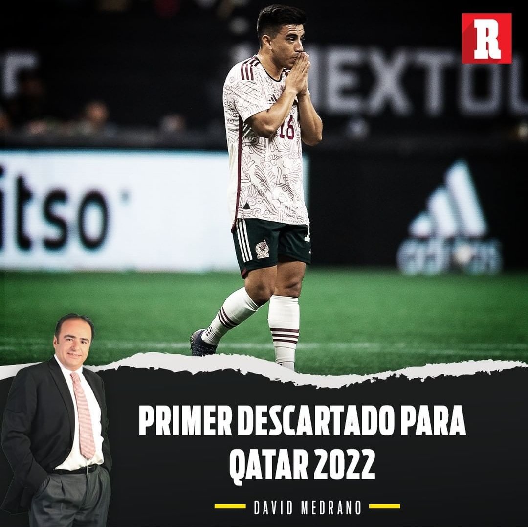 ADIÓS MUNDIAL

Nuestro colaborador <a href="/medranoazteca/">david medrano felix</a> nos adelanta en su columna de hoy, Fernando Beltrán es el primer jugador descartado por el 'Tata'. 

Se tenía contemplado que viajará a Girona, pero al final le notificaron que se puede ir de vacaciones.