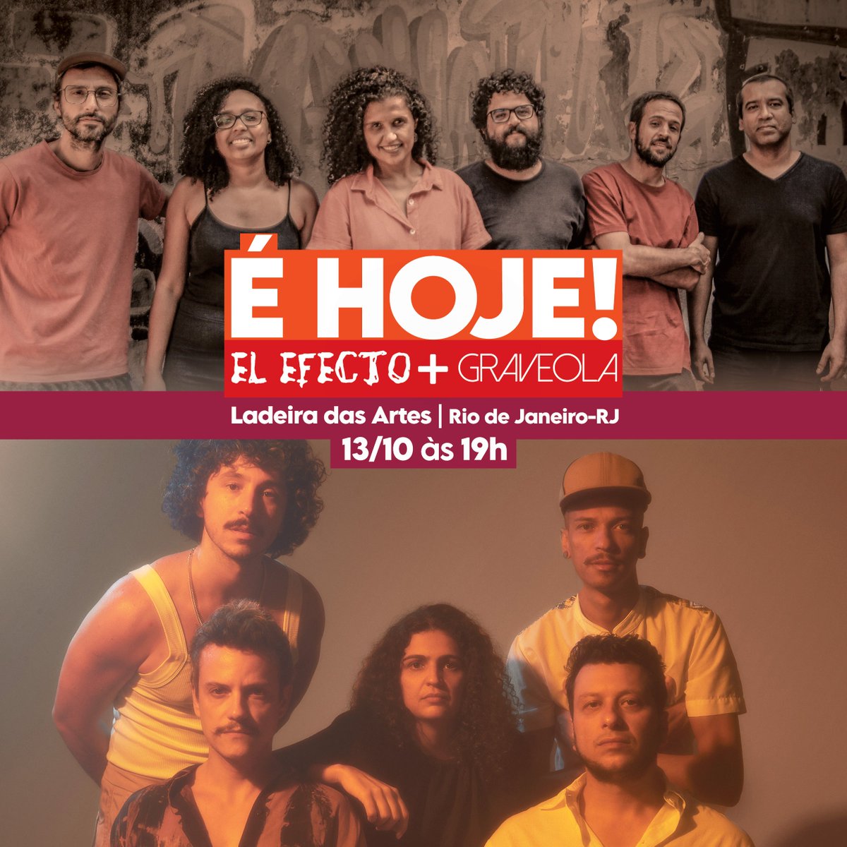 Alô, RJ, É HOJE!!
Já já, nos encontramos no Galpão @ladeiradasartes, no Cosme Velho, junto com os camaradas do <a href="/graveola/">Graveola</a>! Vem geral, num braço só!
Lembrando que os shows começam cedo, às 20h.

Garanta seu ingresso antecipado (+ barato) pelo link: bit.ly/ingressoladeira HáBraços!