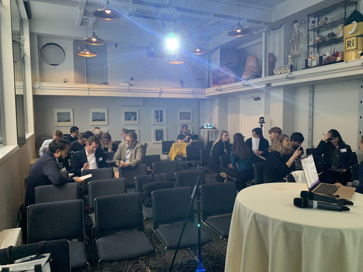 Our scalability breakout group discussing differences in the temporal aspects of the journey of a carbon offset credit, in person and online #CF2022