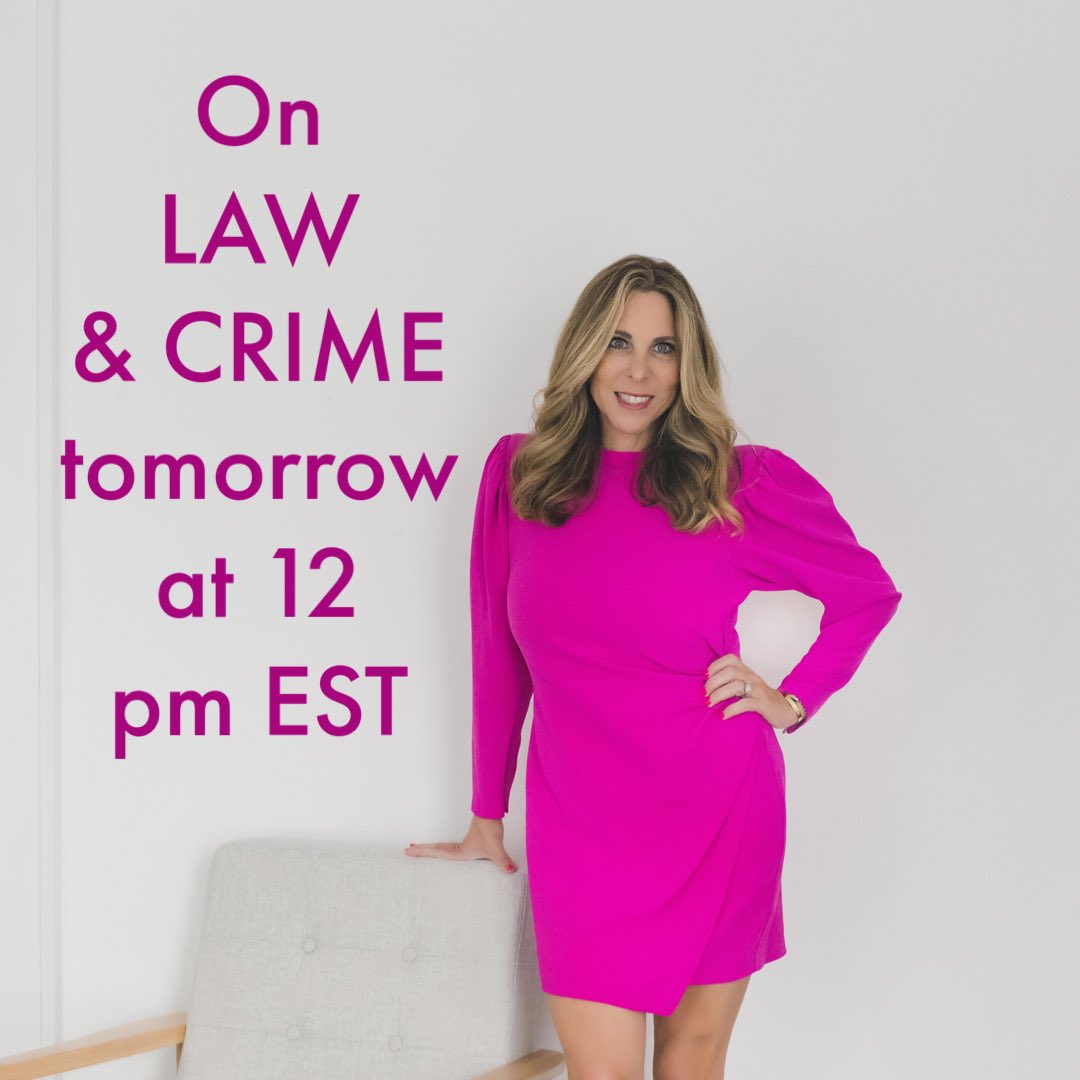 Watch attorney Alexis Rosenberg tomorrow 10-14-2022 on Law & Crime 12 pm EST discussing trending cases such as the Darrell Brooks case. He is accused of driving into a crowd during a parade @lawandcrimetrial @lawandcrimetrial #brooks #trial  #parade