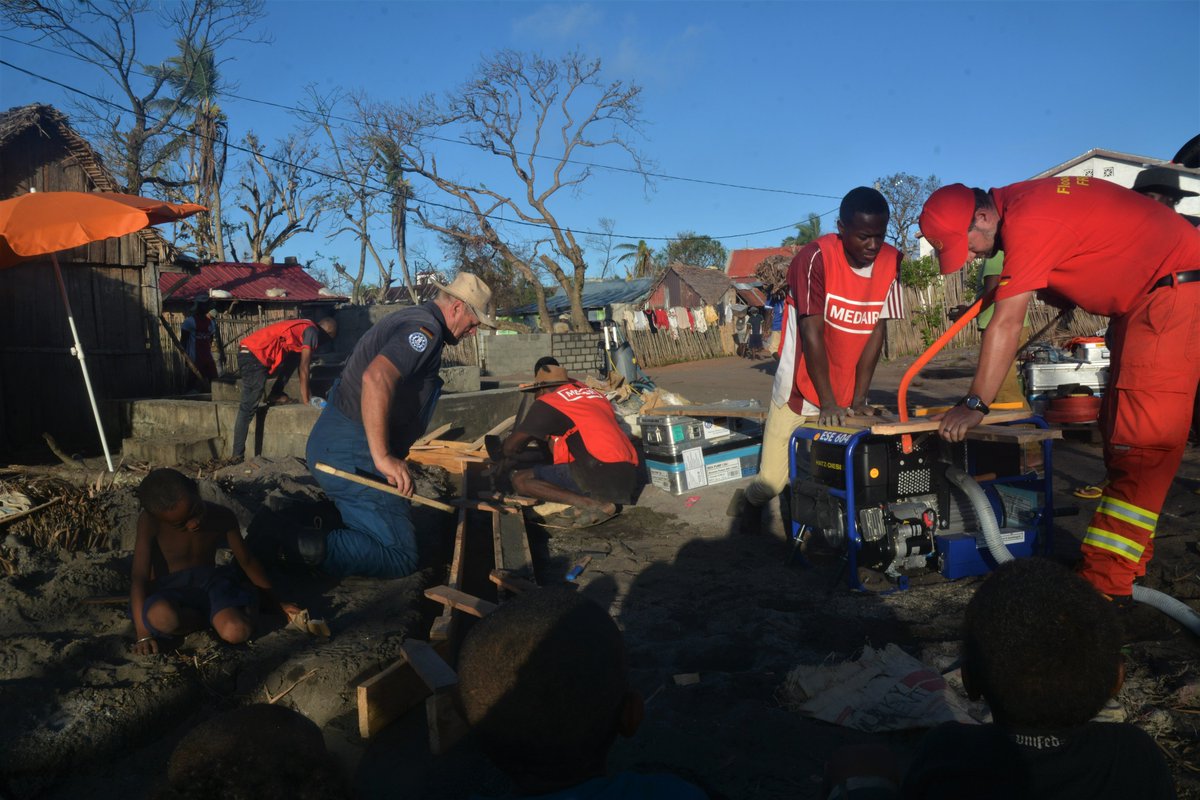 StartNetwork's tweet photo. #Madagascar is regularly affected by disasters. Drought, cyclones and floods are hazards that can often be predicted. Through their modelling, we can establish alert thresholds to allow action before these hazards occur. #DRRDay
Wells Rehabilitation after Cyclone #Emnati 2022 https://t.co/rQs5aMofpp