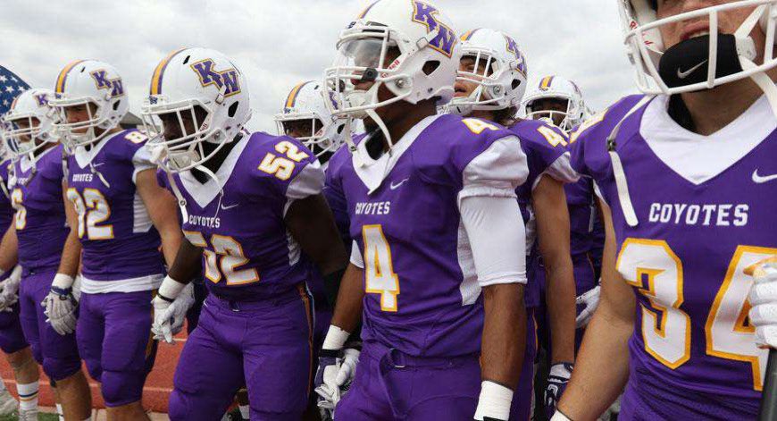 LaytonBass's tweet photo. Thankful and blessed to receive my 3rd offer to play football at Kansas Wesleyan University!!!💜💛 @Sullivan_KWU 

✞All glory to the man above✞

@coachwillard70 @coachg09 https://t.co/UxkWa4AEE7