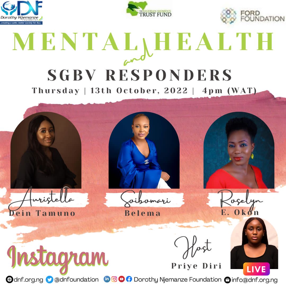dnfoundation's tweet photo. https://t.co/ddSczbR8J8
The link to join our live and hear from first responders real time.
#FirstResponders #mentalhealth #SDGs #DNFCares #SupportDNF
@womenfundng @FordFoundation
@auristella2 @soibomari @PriyeDiri https://t.co/JaREXpNiks