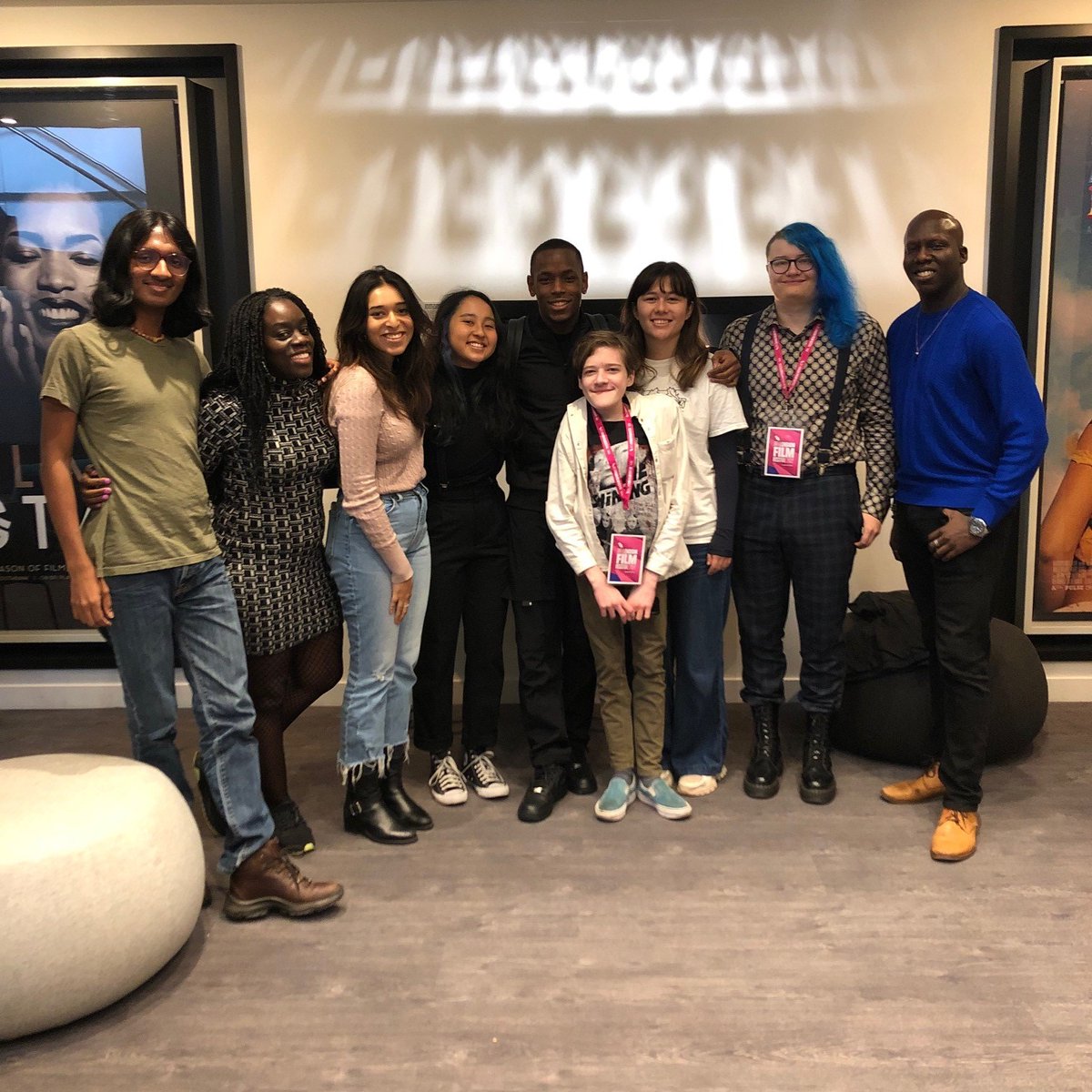 Ahead of yesterday's European premiere of #EmpireOfLight, actor Micheal Ward sat down with our #LFF Critics Programme mentees to discuss the film and his career to date.