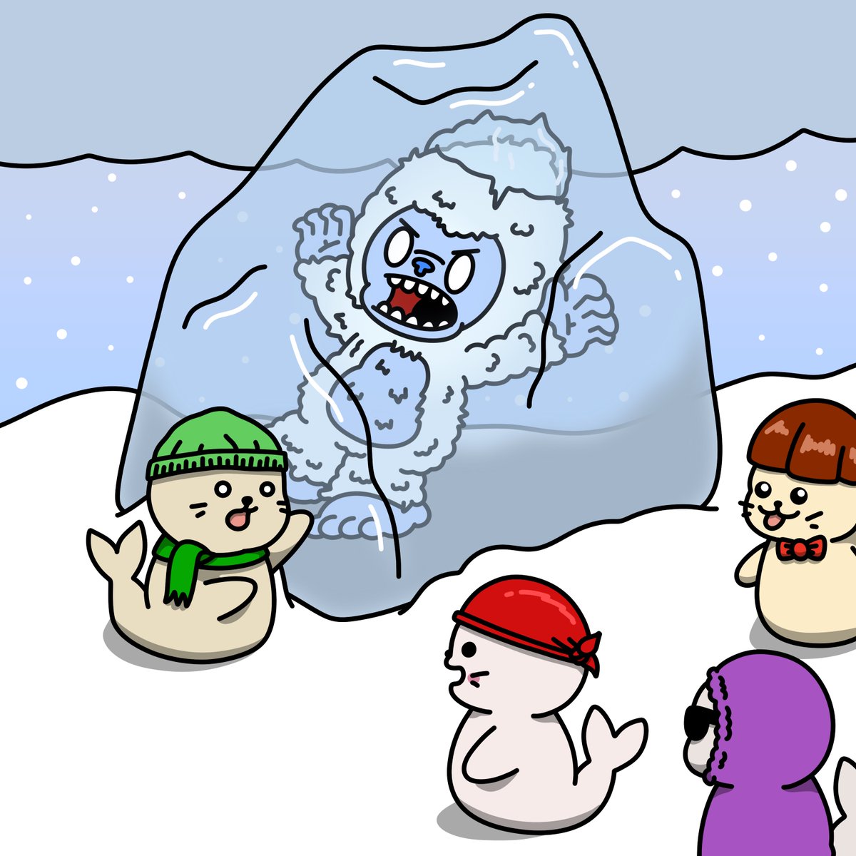 GET ME OUT OF HERE🧊

"Arf Arf"

1x Shrubbie giveaway!

-Follow
-Like+RT
-Tag a seal