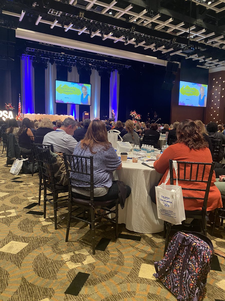 Such a great way to kick off Honoring Courageous Leadership. <a href="/HeatherRYounger/">Heather R Younger, J.D., CSP</a> #njpsa #2022njpsafallconference