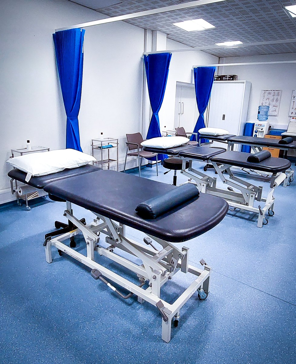 Everything is ready to welcome Staff &amp; Students to the Sports Massage Clinic next week!

We believe the only kind of pressure you should feel on a Monday should come from a Sports Massage 😉

#UolSportsMassageClinic #SportsTherapy #MondayBlues