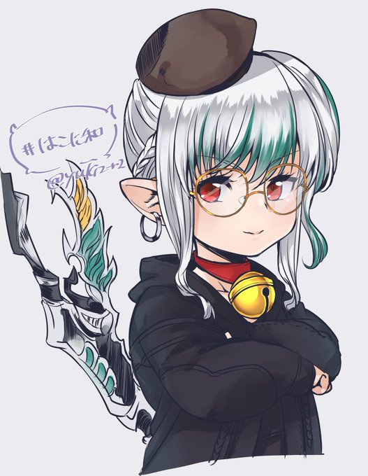 #はこに和 #はこスケッチはこに和さんで初めてお絵描き!隣にいたララさんお借りしましたチッチャアイ! 