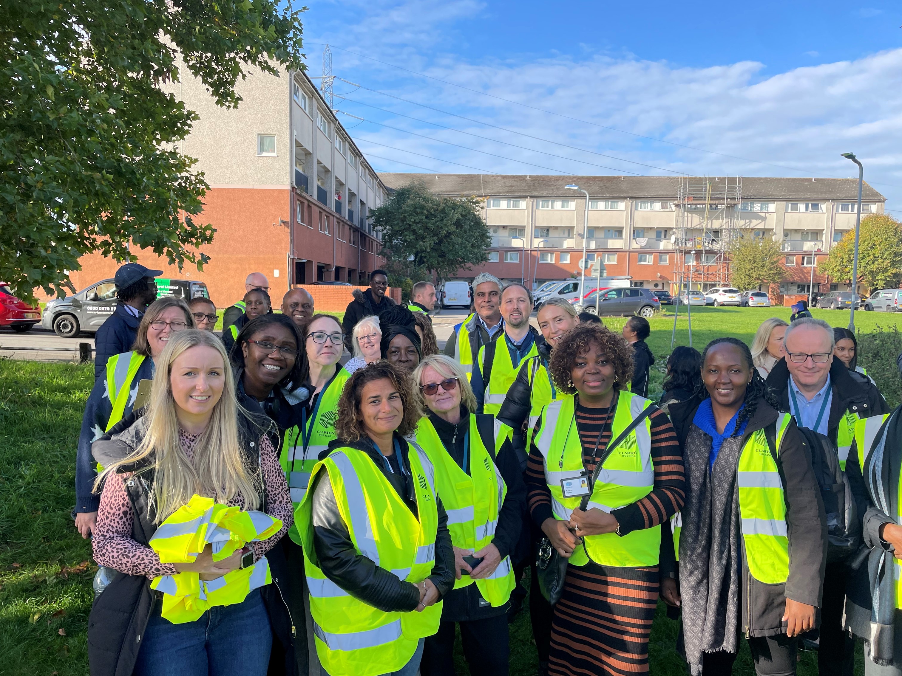 Clarion Housing Group on Twitter "Yesterday our teams were out and