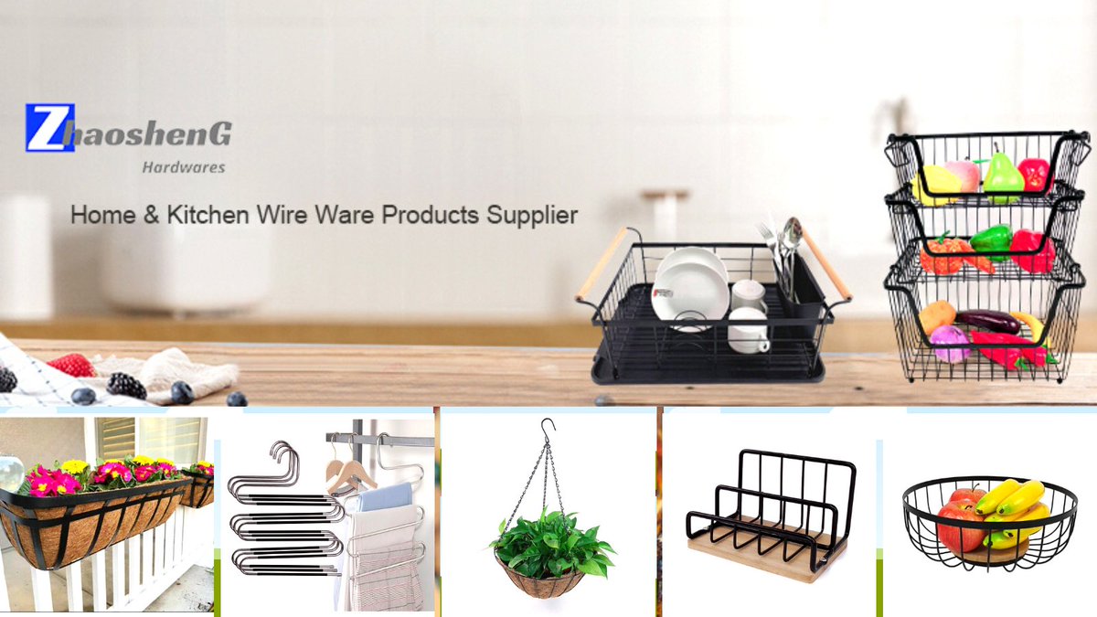 JiangmenCo's tweet image. Zhaosheng Hardwares

Professional manufacturing company with quality wire ware, including custom wire baskets and wire racks.

We know exactly what is important for your home and kitchen.

Visit our website:
👉jmzhaosheng.com

#wireracks
#wirebaskets