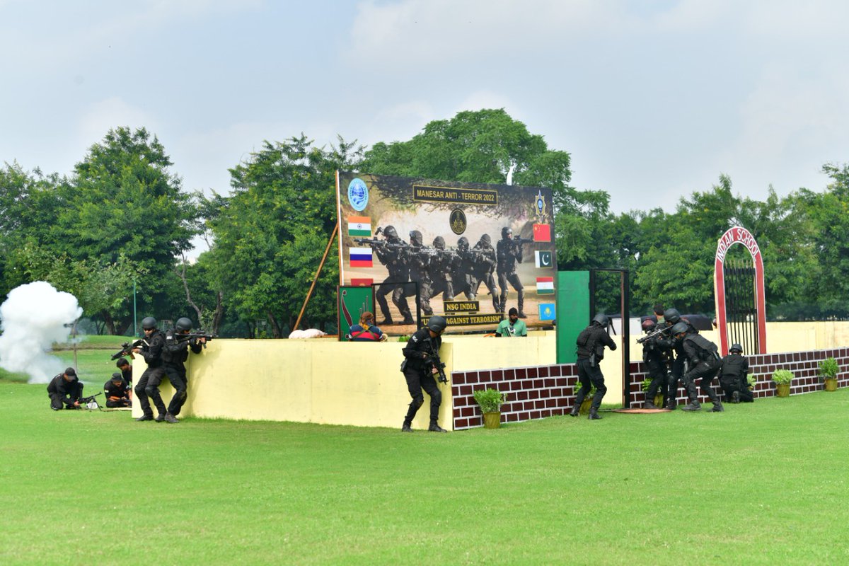 Closing Ceremony of JATE Manesar Anti-Terror 2022 culminated with a ...