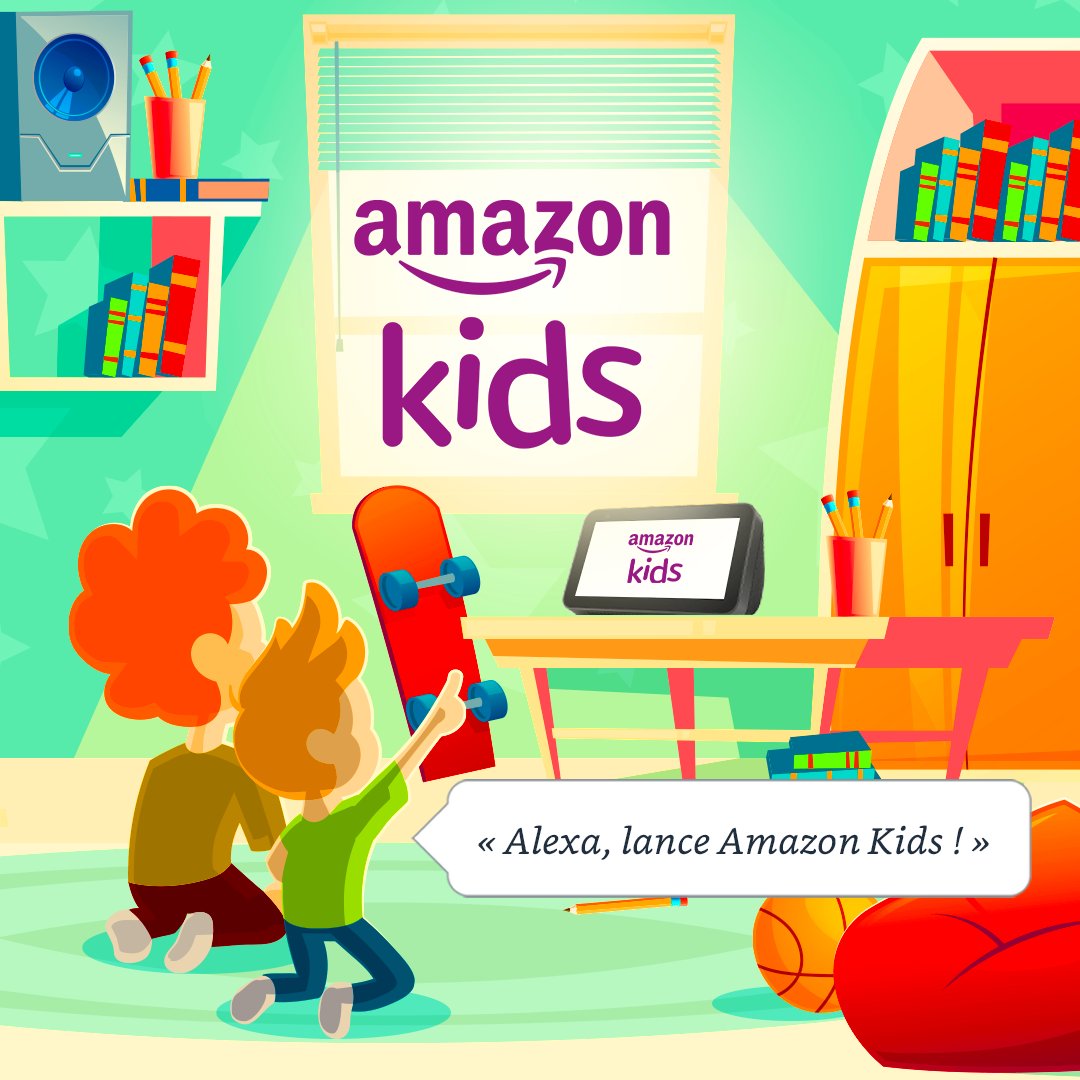 Amazon Kids sur Alexa est disponible gratuitement en France sur la gamme des appareils Echo compatibles.

Au programme, du contenu adapté aux enfants jusqu'à 12 ans, de nouveaux skills, un tableau de contrôle parental en ligne, la limite de temps et bien d'autres surprises…