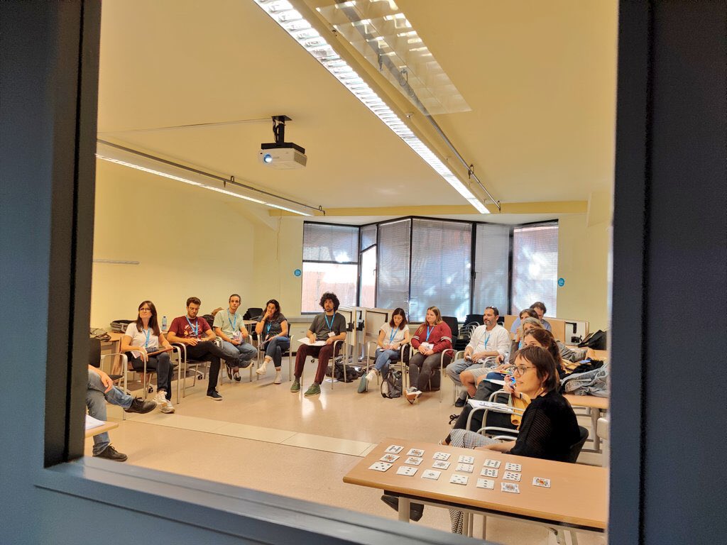 Unite_tech_univ's tweet image. @LinkedScience today at @la_UPC for the 'Academy Repairing the Present' 
@STARTSEU during his co-creation workshop on #ArtificialIntelligence .