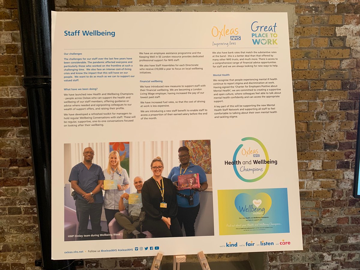 Staff Wellbeing <a href="/OxleasNHS/">Oxleas NHS</a>