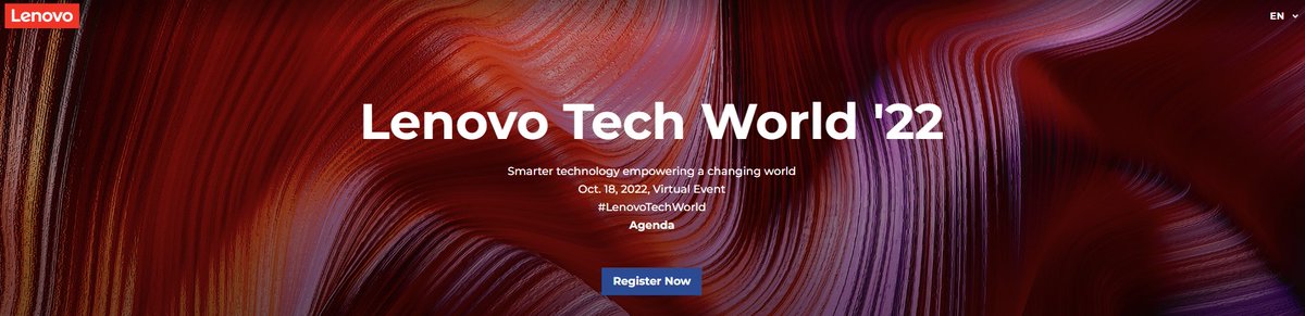 d1caz's tweet photo. Don't miss Lenovo Tech World! Join our biggest virtual event of the year to receive exclusive content, connect with industry leaders, &amp; discover the possibilities smarter tech is creating in our world.

Register here: https://t.co/LBAprY8wzG #wearelenovo #LenovoTechWorld https://t.co/gL6NeHsRF3