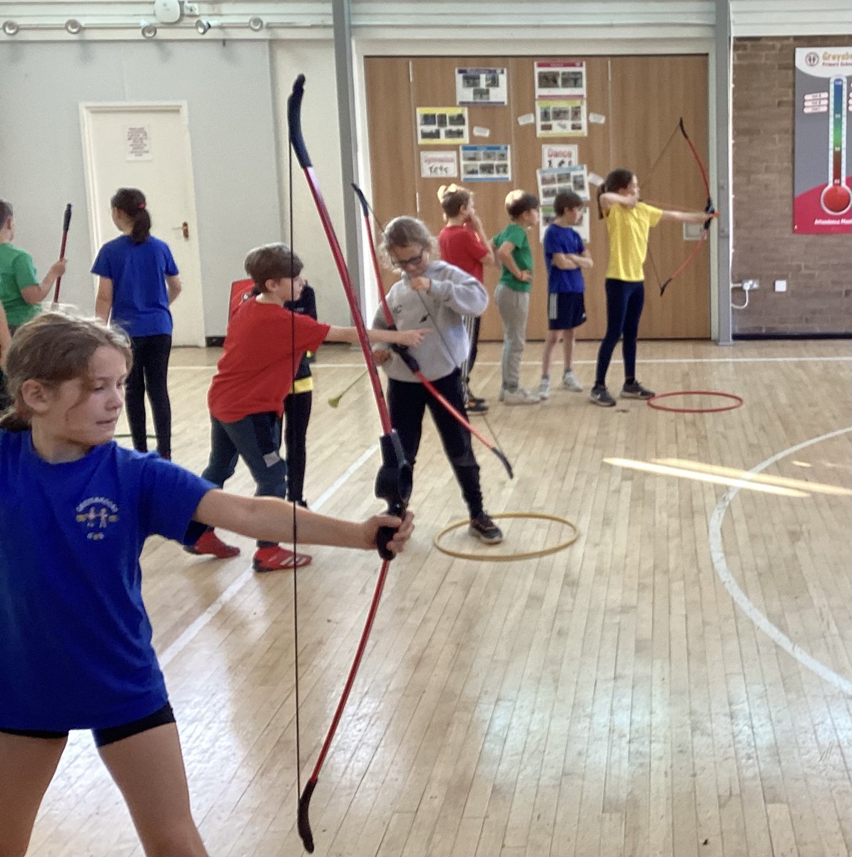 greysbrookeatlp's tweet photo. @greysbrookeatlp #year5 #progressivesports Fabulous archery session today! https://t.co/iXMOXUxZDl