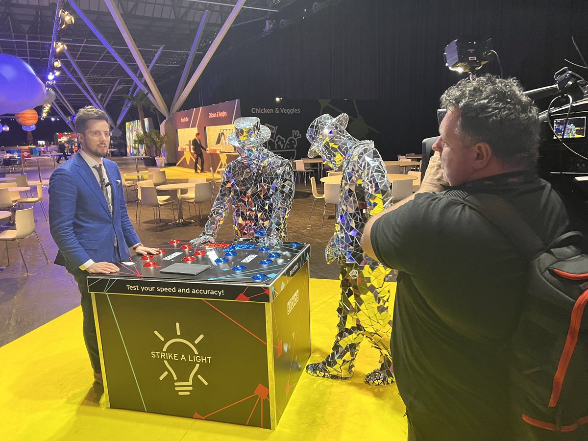 Nicola_Butler1's tweet photo. Great time working at #Sibos2022 in #Amsterdam with a top team and loved being out on the floor with @fulljonnynelson 🙌🏼 https://t.co/eMzqn8Wkpv