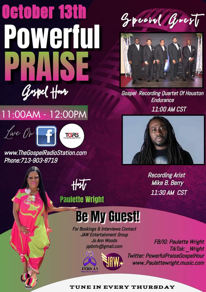 Endurancemusic's tweet photo. Tune in today at 11 AM CST https://t.co/ScLVnTqdwo