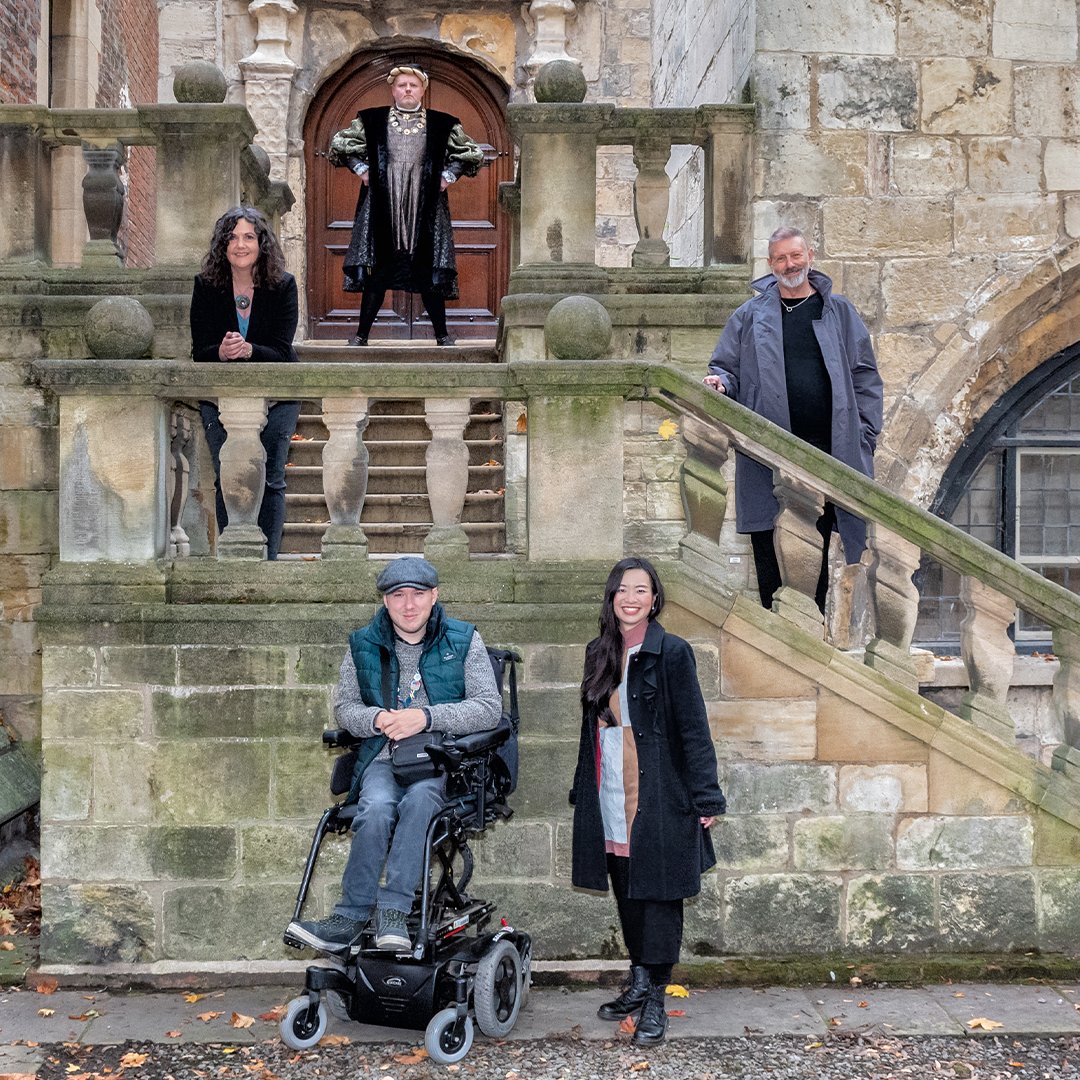 YorkTheatre's tweet photo. 👑Yesterday we launched our new season including our next big community production: #Sovereign 15-30 Jul 2023. 

Based on the beloved C.J. Sansom novel, this royal Tudor affair will be staged onsite at King's Manor. 

Find out more:  https://t.co/me7kpaBzEu

📸Ant Robling https://t.co/qdH5SxCYbU