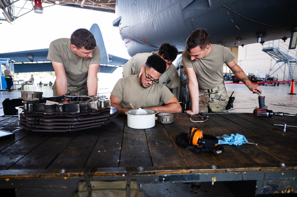 This week, development began on a new era of B-52H Stratofortress maintenance training. The recordings will be used to design a virtual reality training experience that will allow Airmen to learn the task without needing a real aircraft. #AlwaysReady #CallUs #Innovate