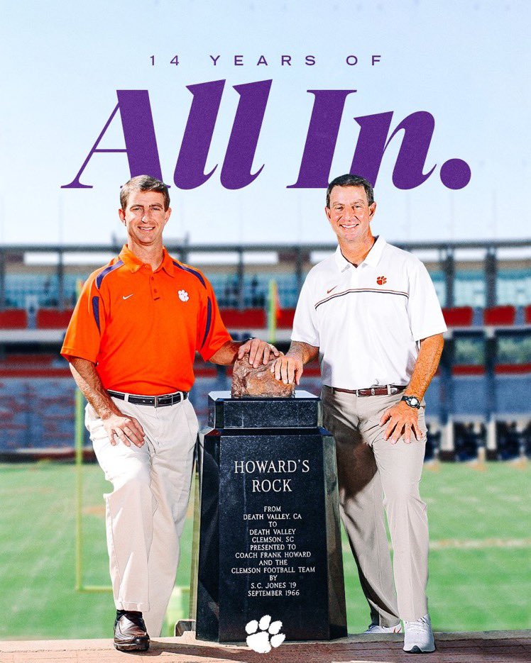 10.13.2008 🐅

14 years and 156 wins later, still our head coach!